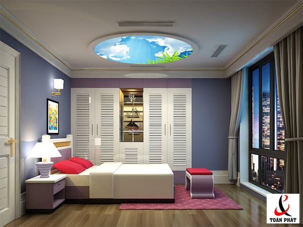 6 MẪU TRẦN PHÒNG NGỦ ĐẸP VÀ HIỆN ĐẠI NĂM 2016