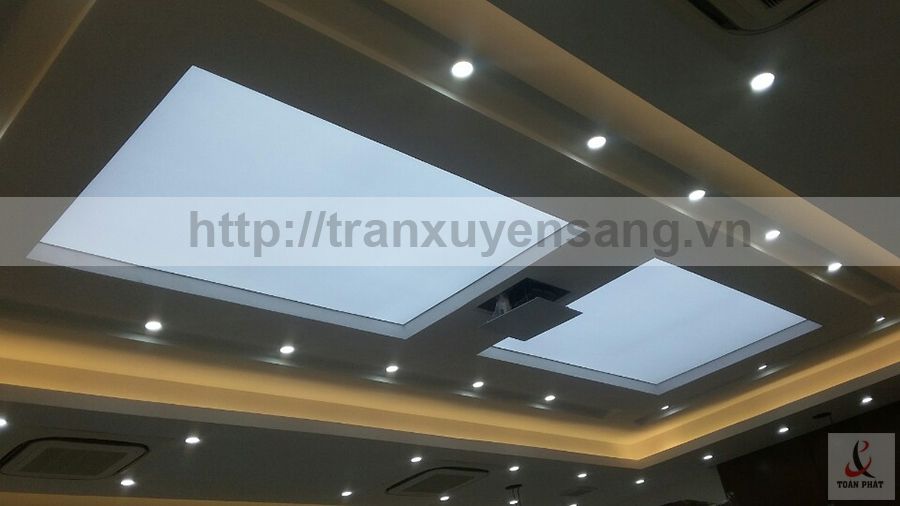 CÔNG TRÌNH THI CÔNG TRẦN XUYÊN SÁNG TẠI PHÒNG HỌP – TÒA NHÀ TỔNG CỤC ĐƯỜNG SẮT VIỆT NAM