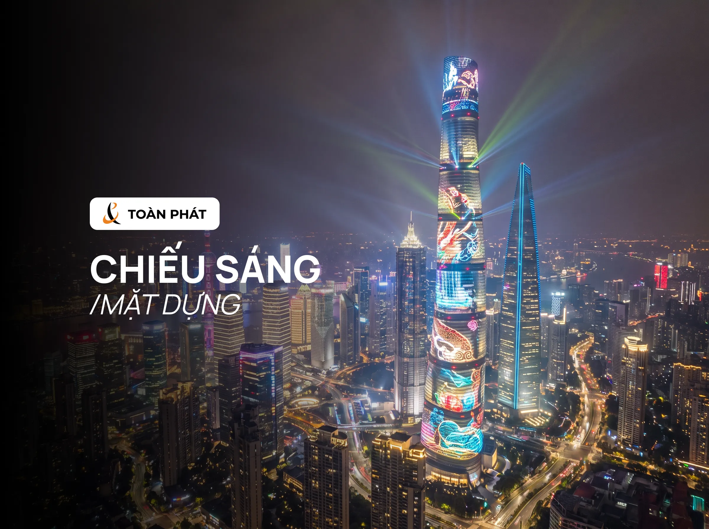 Chiếu sáng mặt dựng là gì? Nguyên tắc thiết kế cho công trình lớn