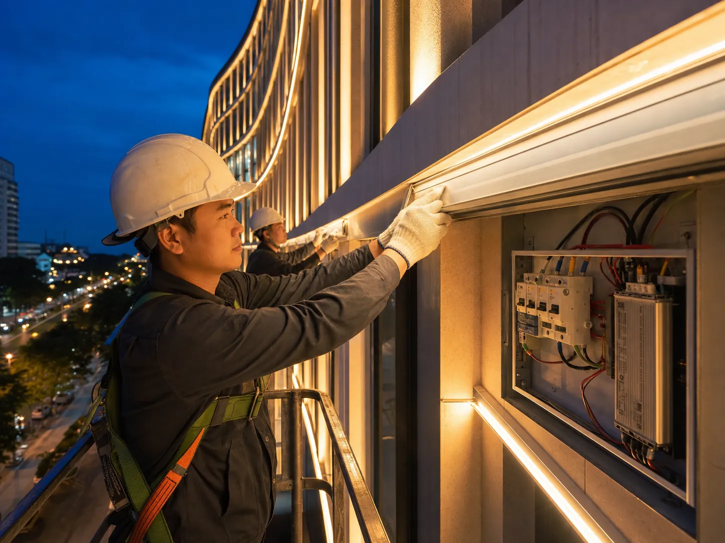 Chu kỳ kiểm tra và bảo trì đèn LED ngoài trời