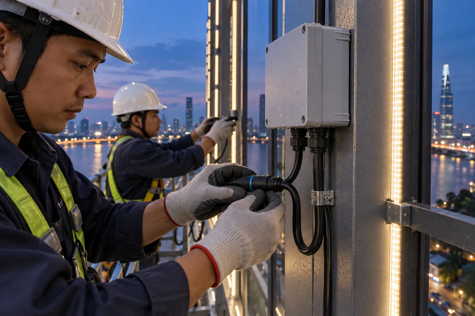 Đầu nối chống nước cho đèn LED ngoài trời cần đáp ứng gì? Đầu nối chống nước cho đèn LED ngoài trời cần đáp ứng gì?