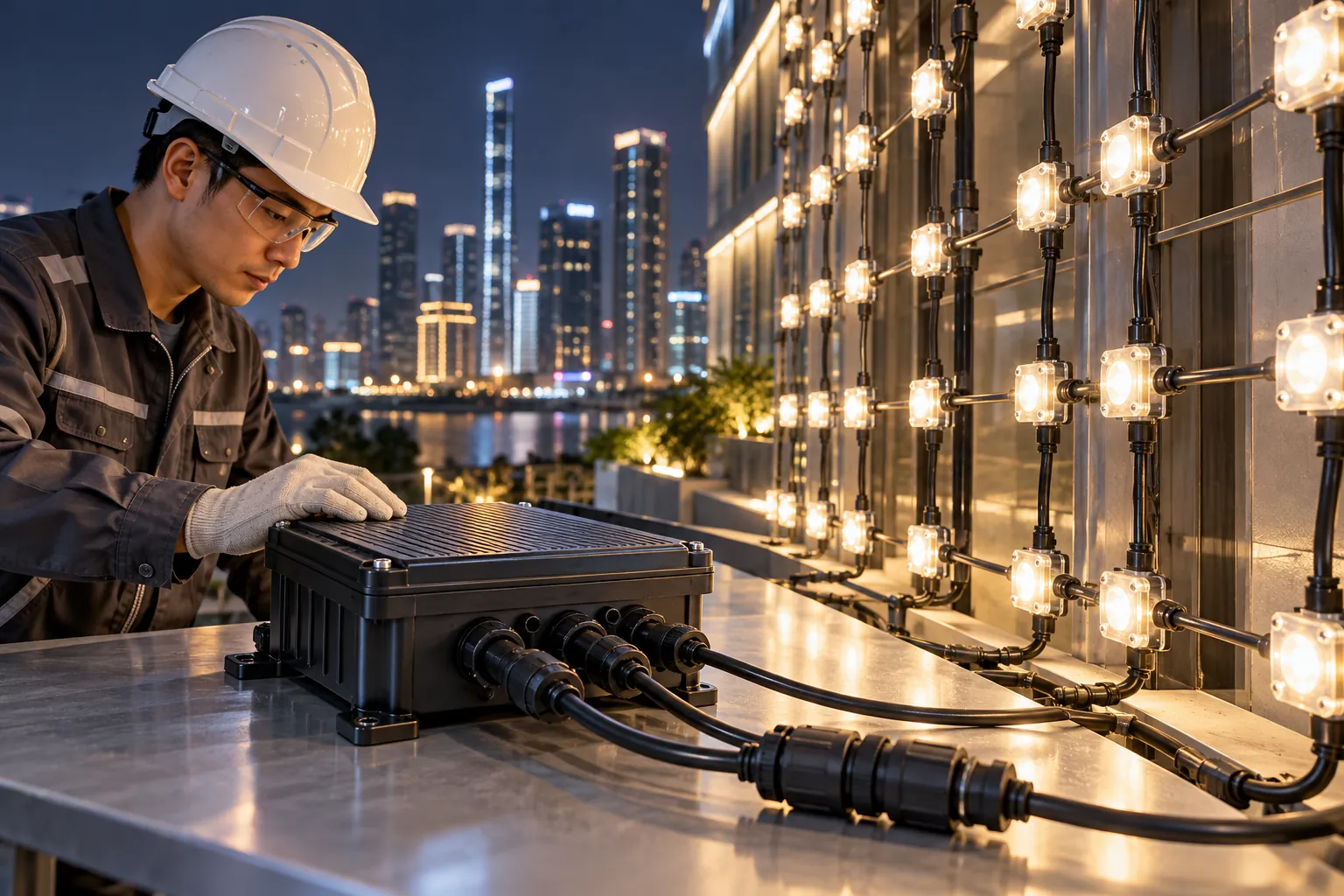 Thiết kế nguồn 24V cho hệ thống đèn LED ngoài trời